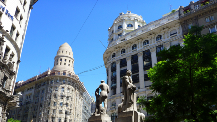 Buenos Aires mit vielen schönen Prunkbauten