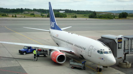 Trondheim Airport, es geht nach Hause!